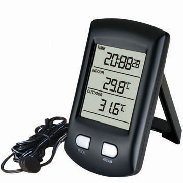 WH0321-In/outdoor thermometer with wire 