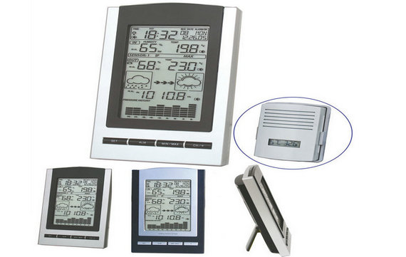 Weather Station with Outdoor Temperature and humidity sensor 