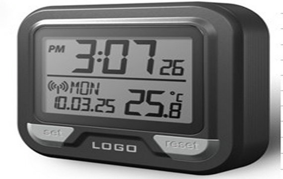 WH0230-Indoor Thermometer with Clock