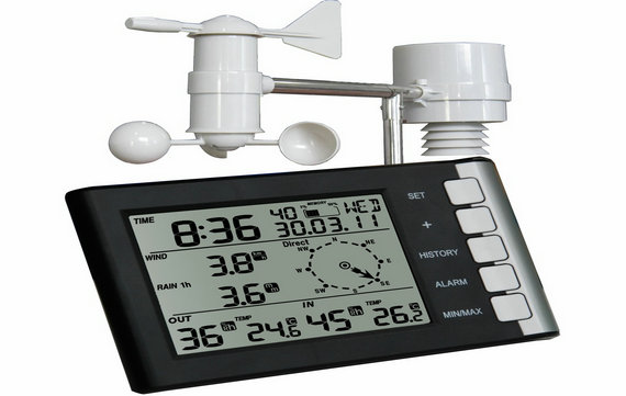 WH5300-<span style='font-weight:bold;'>Professional weather station with RCC clock</span>