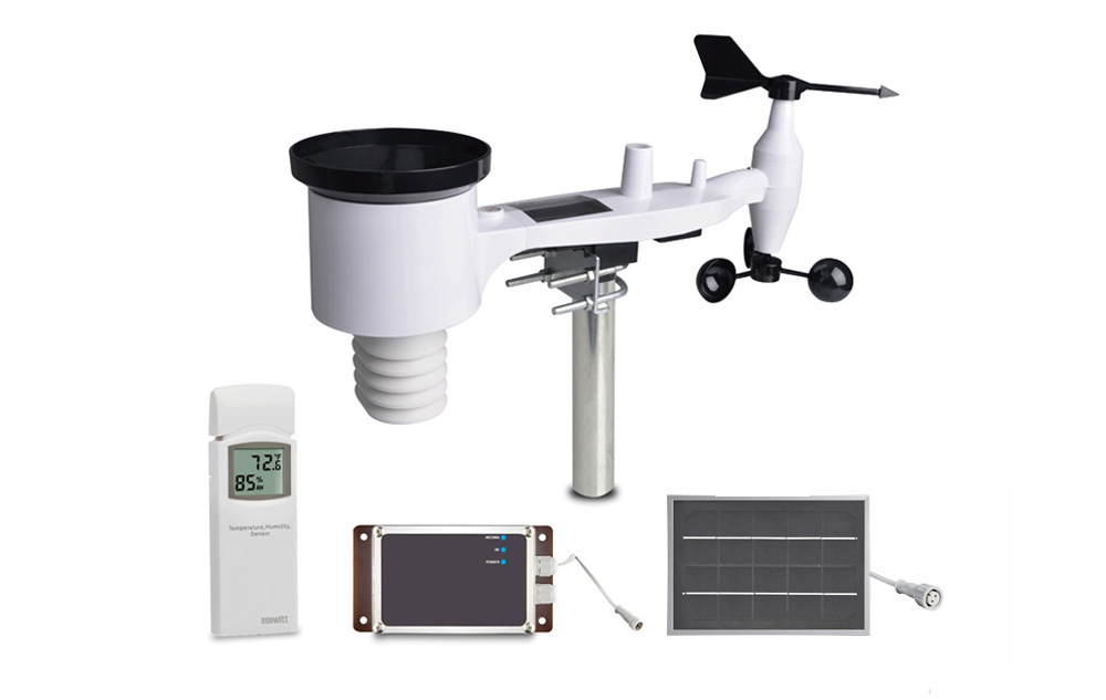 WS6006 4G WCDMA network automatic meteorological station with Remote Monitoring App