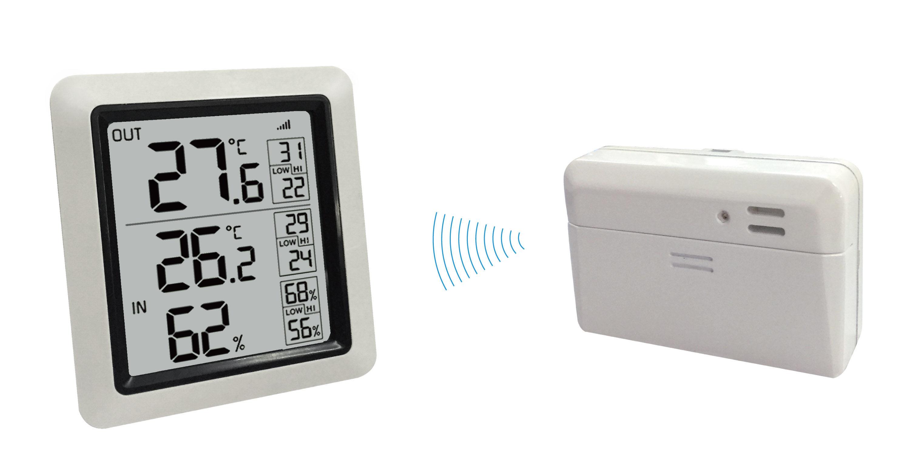 Wireless Thermometer with remote sensor