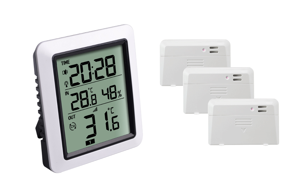 Wireless thermometer hygrometer