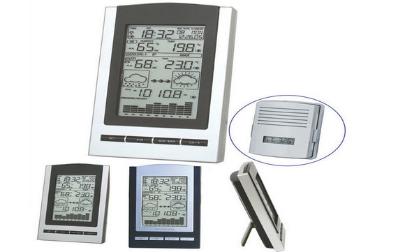 Weather Station with Outdoor Temperature and humidity sensor