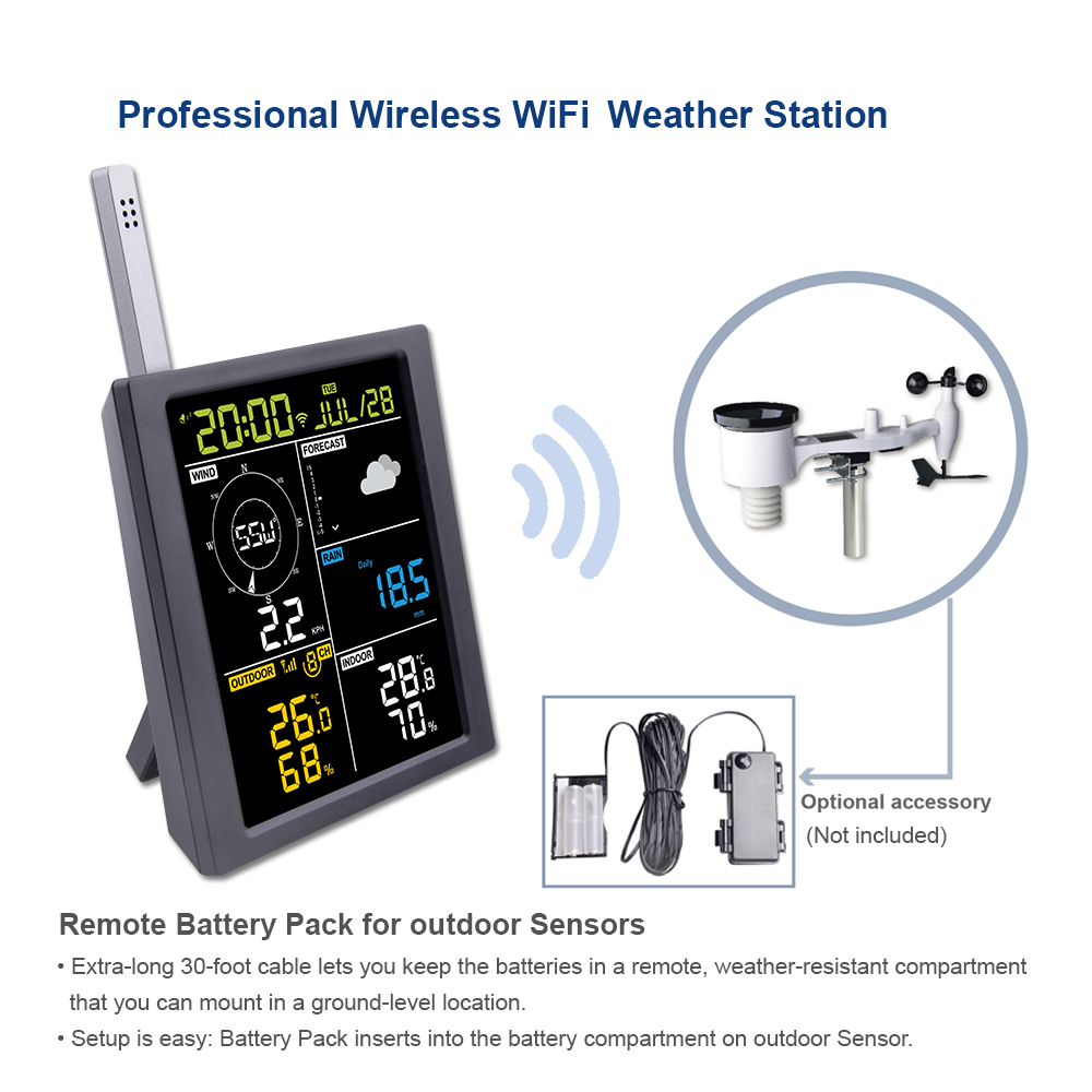 WiFi Color Weather Station