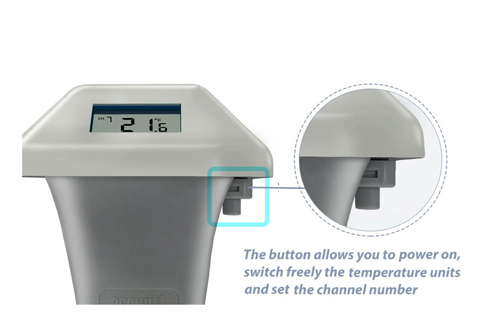 Wireless Floating Pool & Spa Thermometer