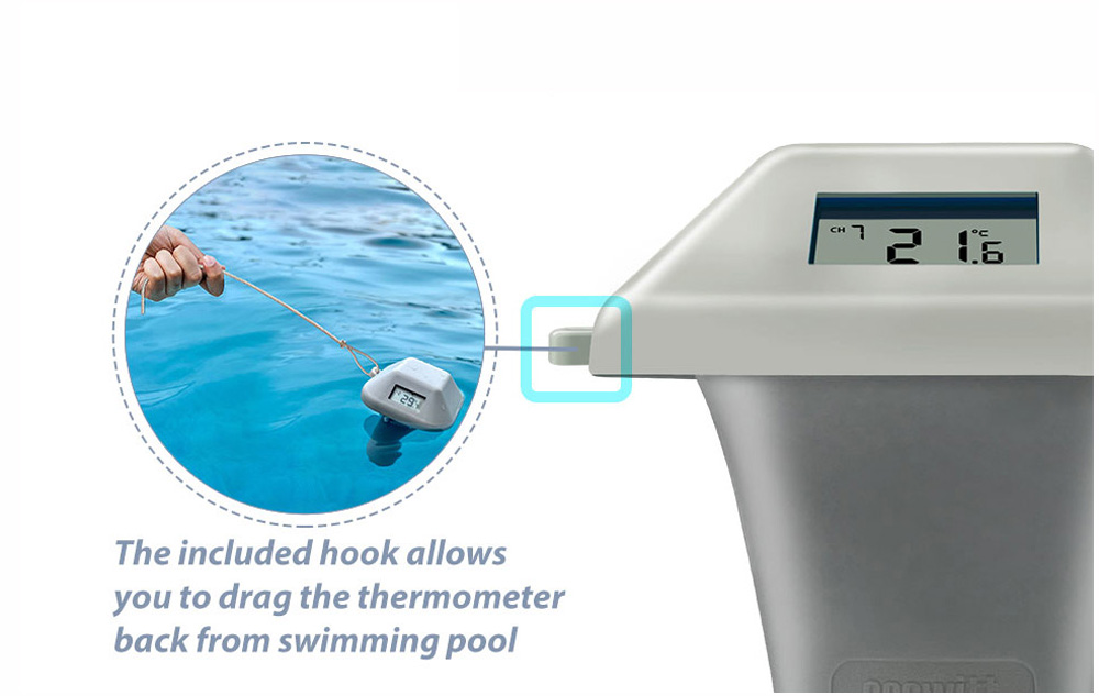 Wireless Floating Pool & Spa Thermometer