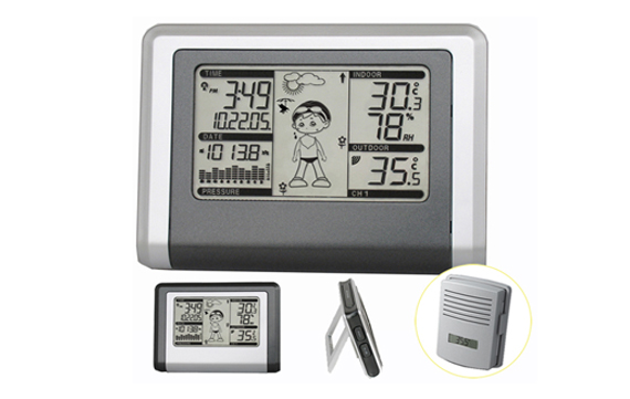 WH1270 Wireless Weather Station with Outdoor temperature and humidity